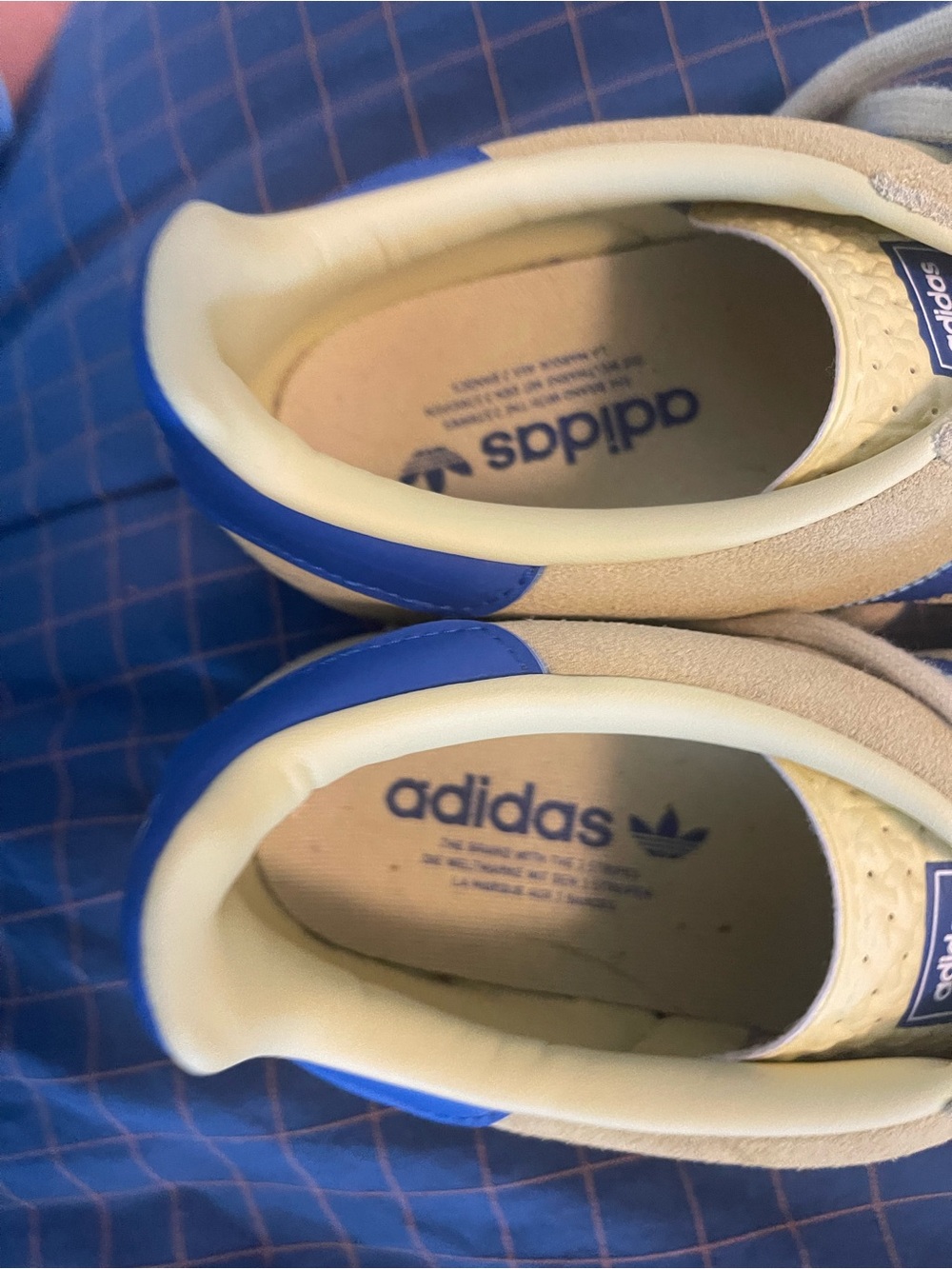 adidas Yellow and Blue Men's Sneakers - Picture 9 of 11